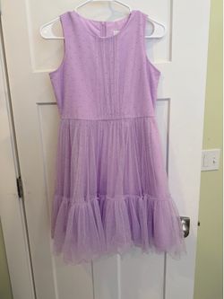 Girls purple dress size 14