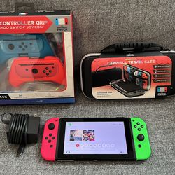 🎮🥳 Nintendo Switch +Accessories 🎮🥳