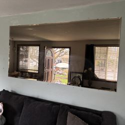 8 Foot Tinted Beveled Edge Mirror