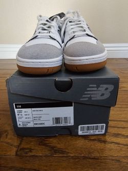New Balance 550 White Grey Sneakers Size 4.5