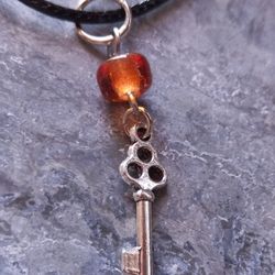 Key Charm Necklace 