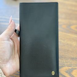 Authentic Cartier Black Bi-fold Wallet