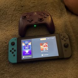 Nintendo Switch With Control