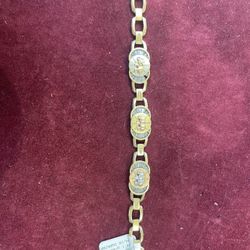 14KT Elephant Bracelet 