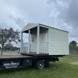 Sheds Relocated , Movemo Casita De Patio Container Rv Trailer Crane Available 