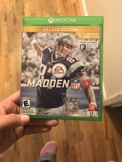 Madden 17 for the Xbox one