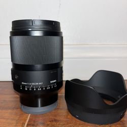 Sigma 35mm F1.4 DG DN Art for Sony