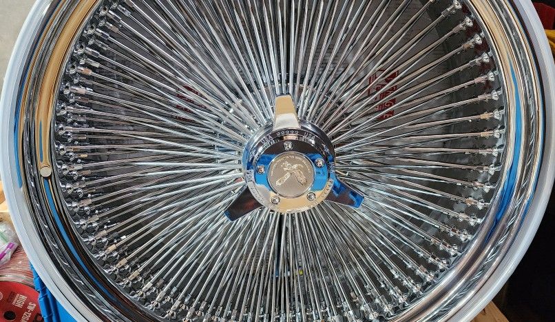 24x10 204 Spoke Wire Rims