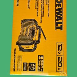 Dewalt 20v Jobsite Bluetooth Radio (Tool-Only) 