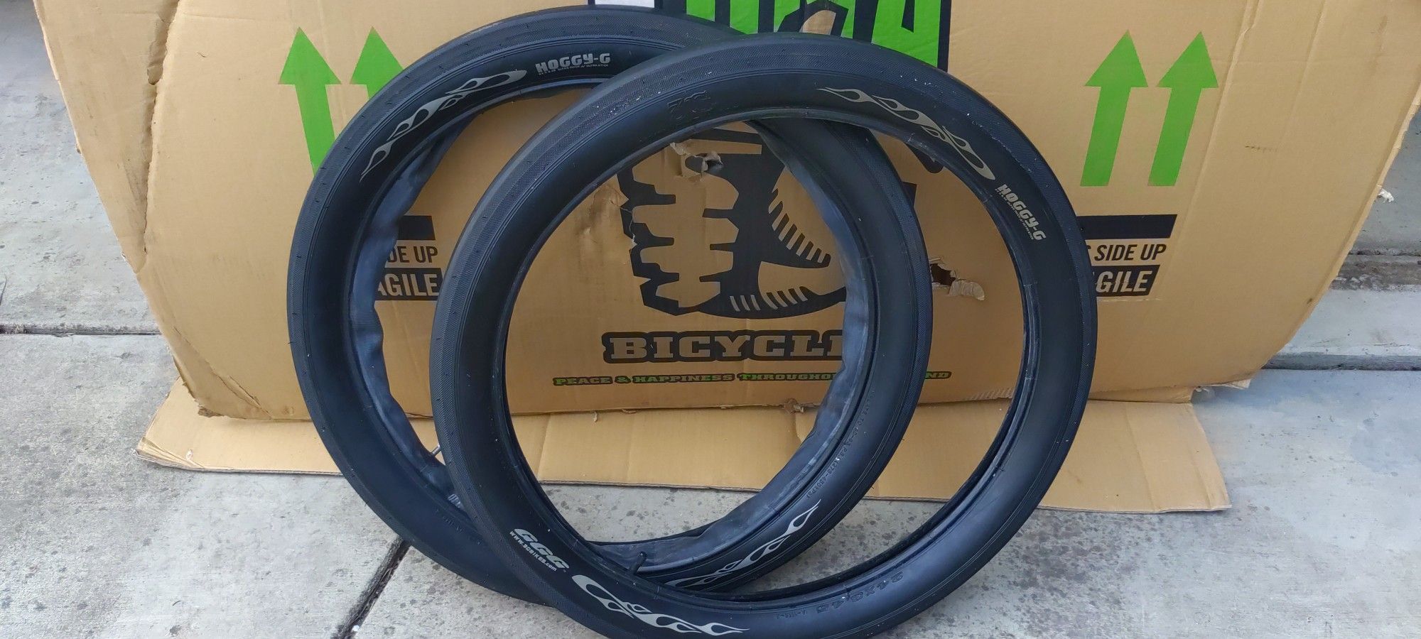 Hoggy-G Bicycle Tires 24 x 3.45 By 3G Bikes