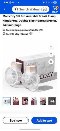 Momcozy s12 wearable breast pumps