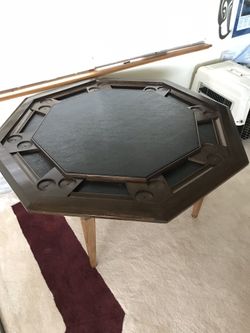 Custom Vintage Poker Table