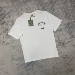 Bape ABC Camo Big Ape Head College Tee