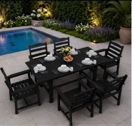 Brand New Patio Outdoor Dining Table Set