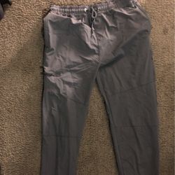 Grey Cargo Pants