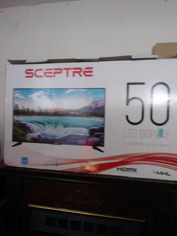 50 inch tv new in the box