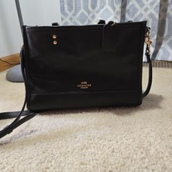 Coach Cross Body Tote Bag