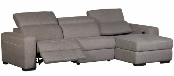 Mabton 3 pc. Sofa with power recliner and power chaise