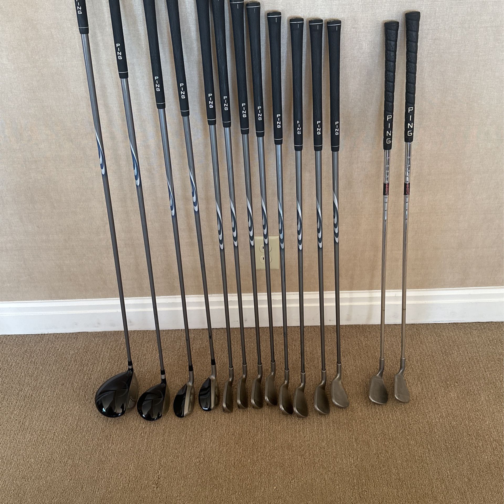 Complete Set Of Ping G5 Golf Clubs