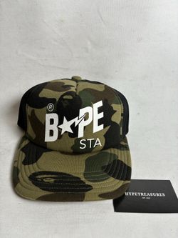 Bape trucker hat