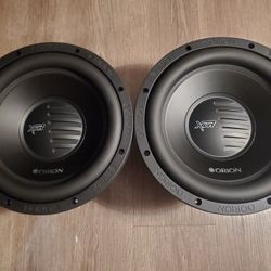 Orion 12 Inch Subwoofers 