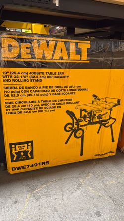 Dewalt 7491rs table saw