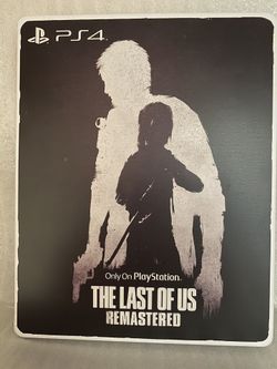 The Last of Us Remastered Steelbook Case PS4 (NO GAME DISC) "CUSTOM"