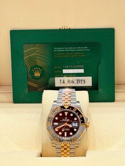 2023 Rolex Preowned 40mm GMT Master II-W/Card