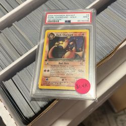 Pokemon Dark Charizard First (1st) Edition PSA 9