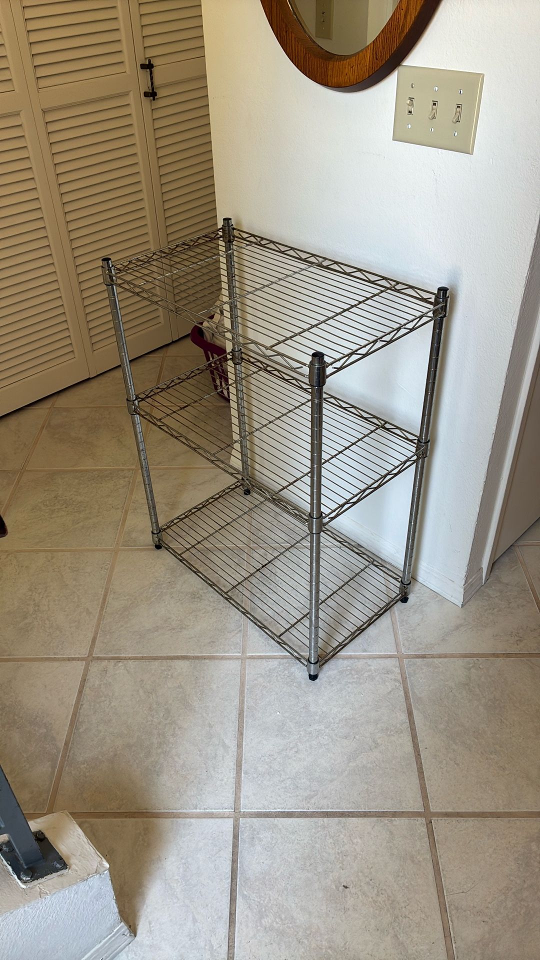 Metal Shelving Unit