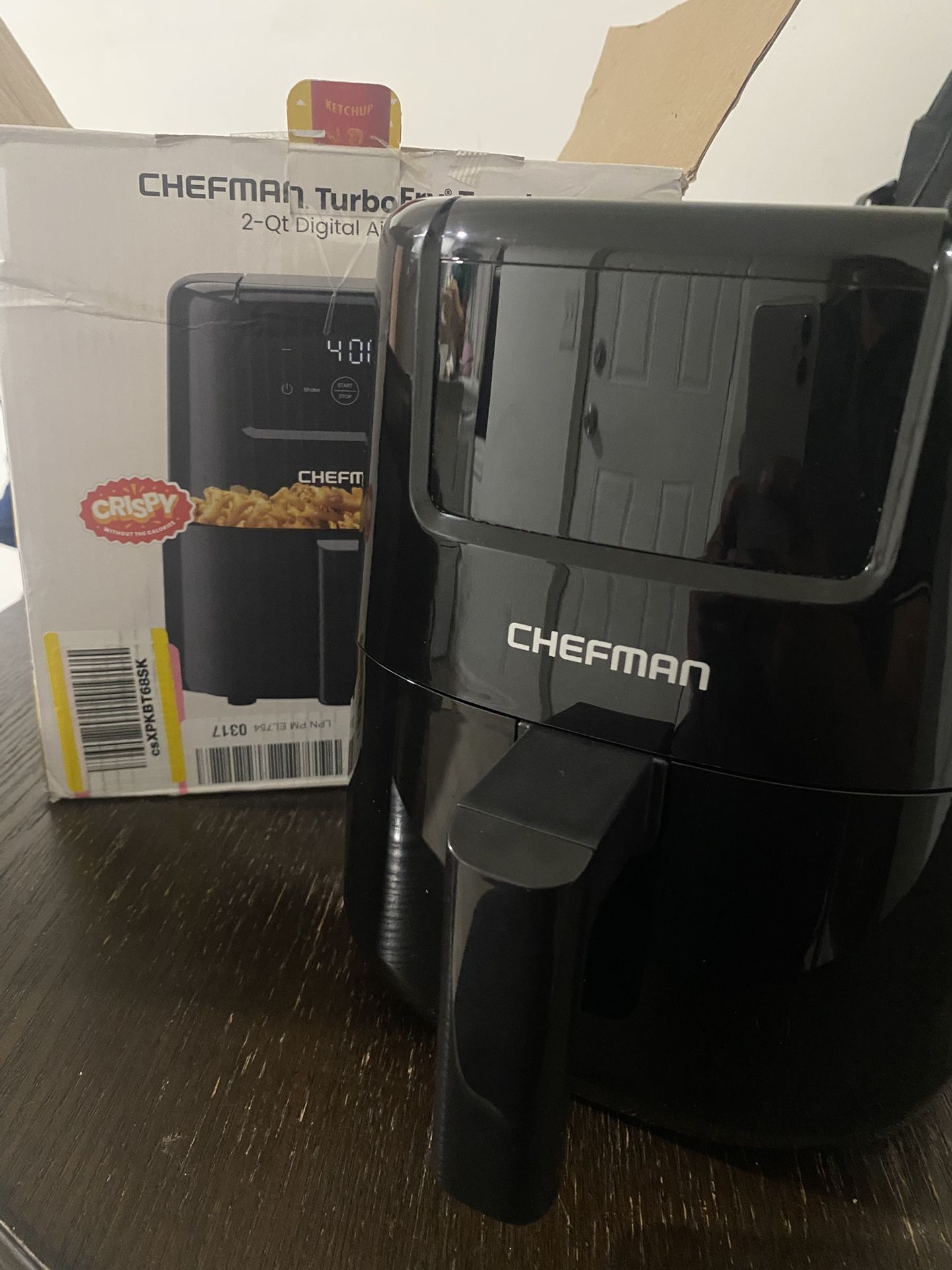 Chefman Turbofry Touch 2QT Digital Air Fryer 