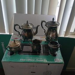 Leonard Silver Plated Tea Set 