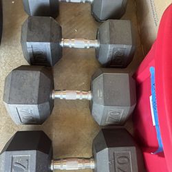 70 pound dumbbells