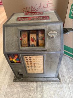Puritan Vintage Gumball/Slot Machine