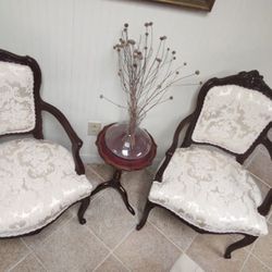 2 Beautiful French Arm Chairs