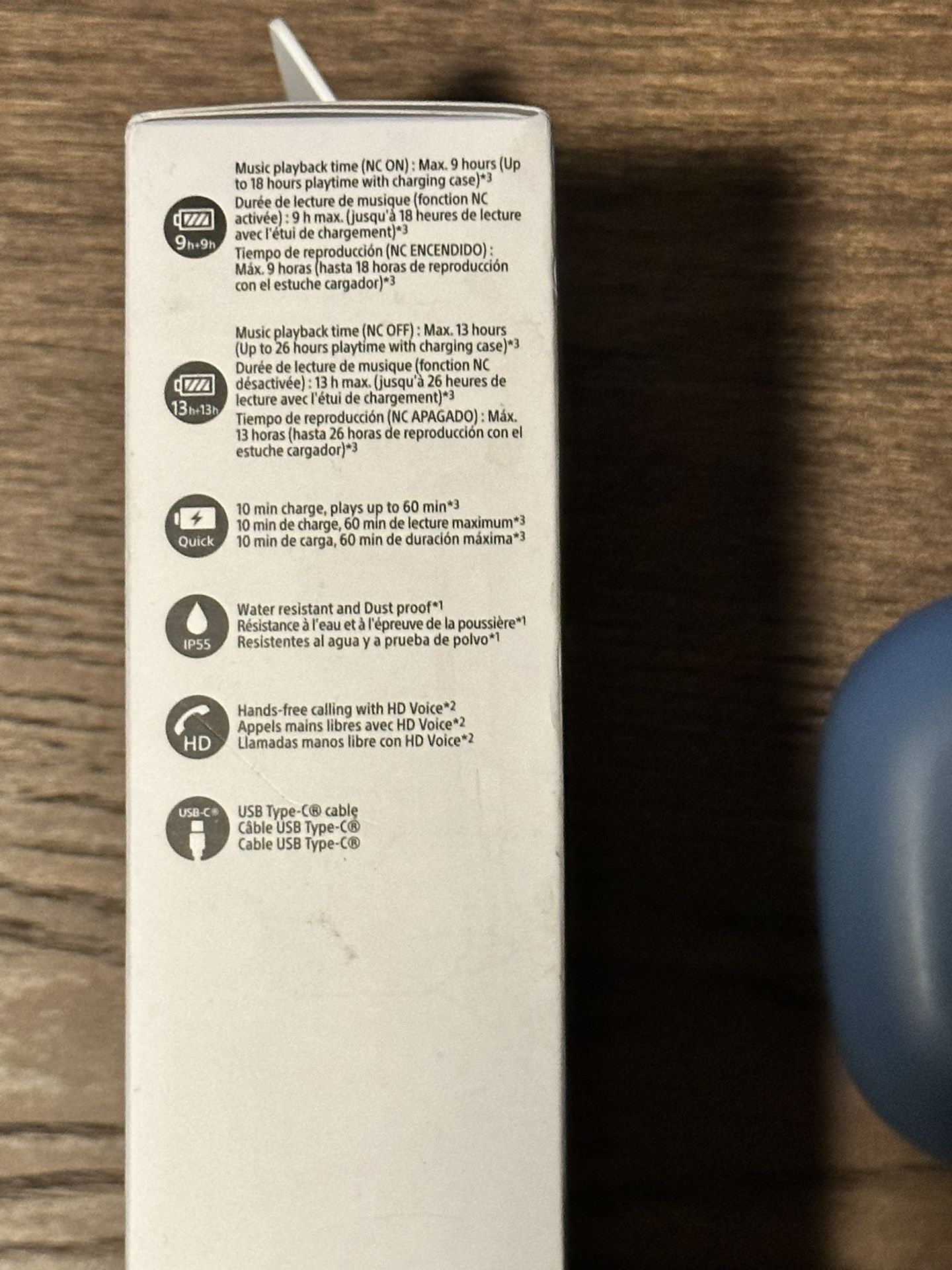 Sony Earbuds WF-SP800N