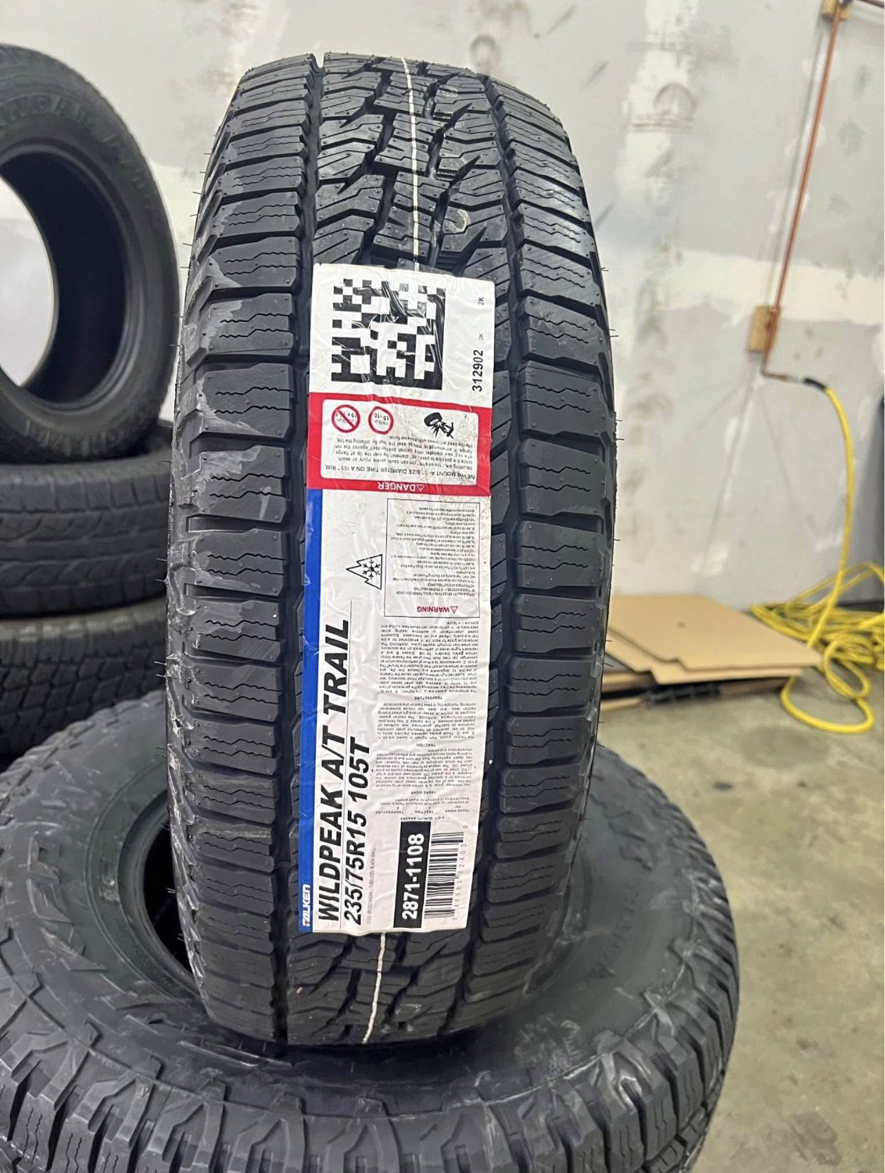 New Tires 235/75R15 Falken Wildpeak A/T Trail For Sale, FINANCE AVAILABLE