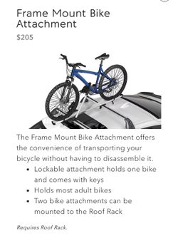 Acura Bike Roof Rack