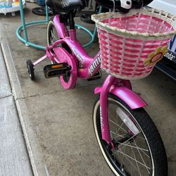 3-4 Year Old Girl Bike With Training Wheels