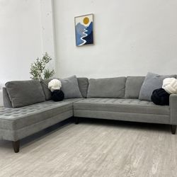 Z Gallerie Vapor Style Daybed Sectional Couch