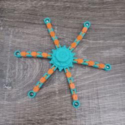 Transformable Turquoise Fidget Spinner