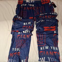 New York Giants NFL Pajama Pants; Men’s 2XL