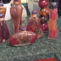 Decorated Fruit Bottles For Show