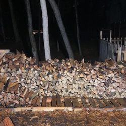 Seasoned firewood