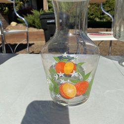 Orange Juice Glass Container 