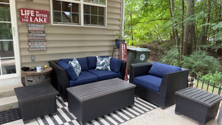 Wicker Outdoor Furniture Set