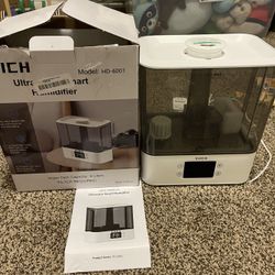 Ultrasonic Smart Humidifier 6 Liter 