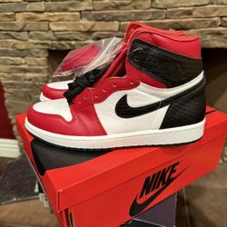 WMNS Jordan 1 High OG Gym Red/Black-White Rouge