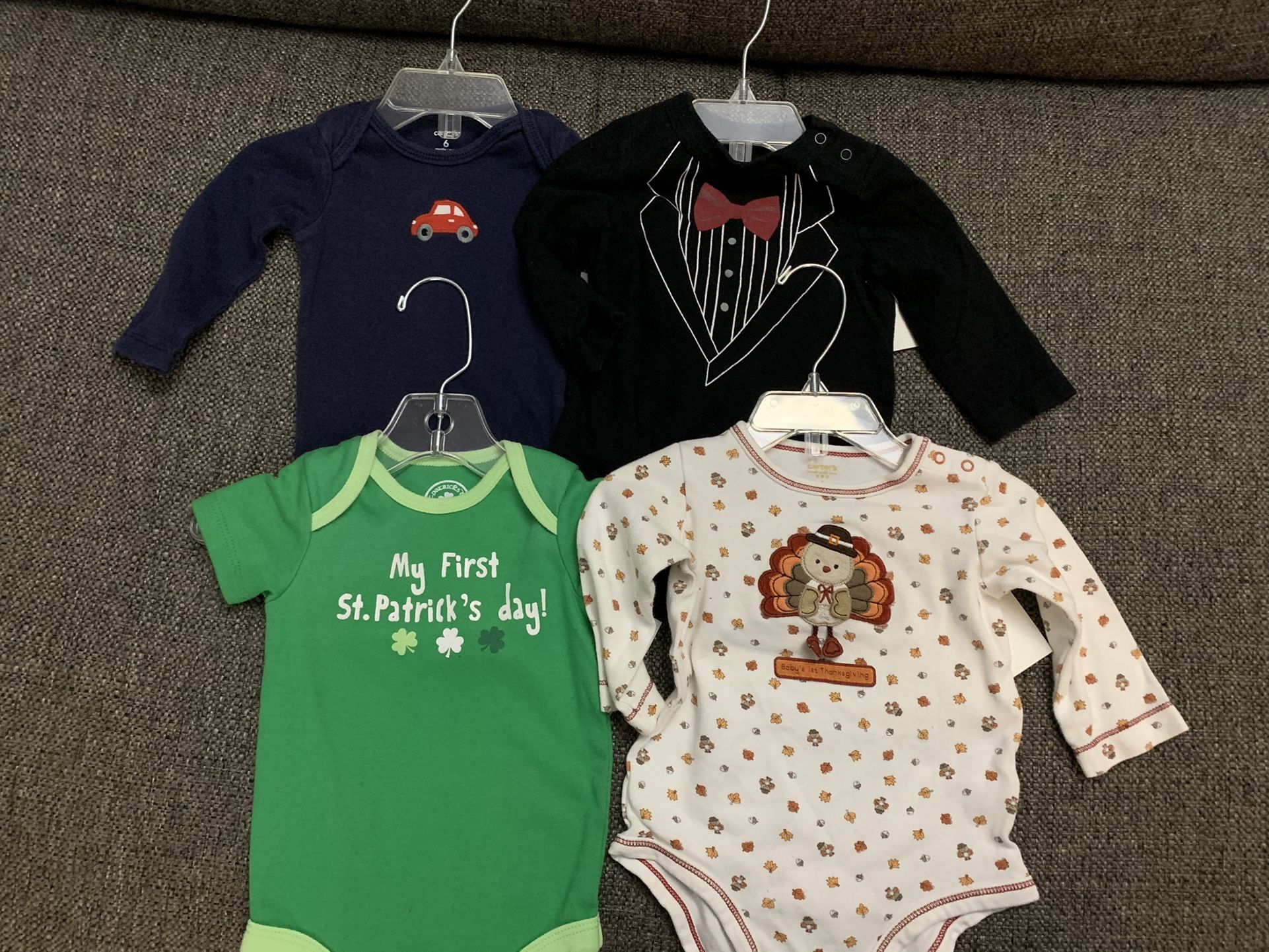 Baby Boy Size 6M Clothing Items