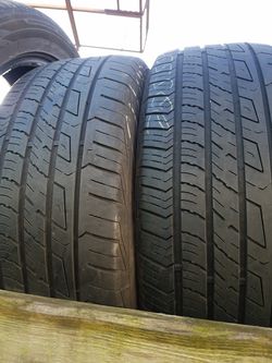 225 55 18 (2) used tires free installation
